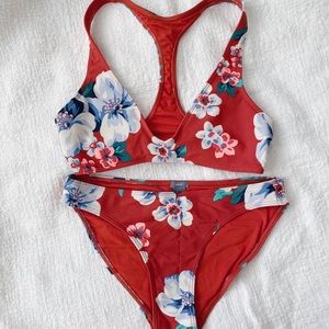 Aerie floral swim set